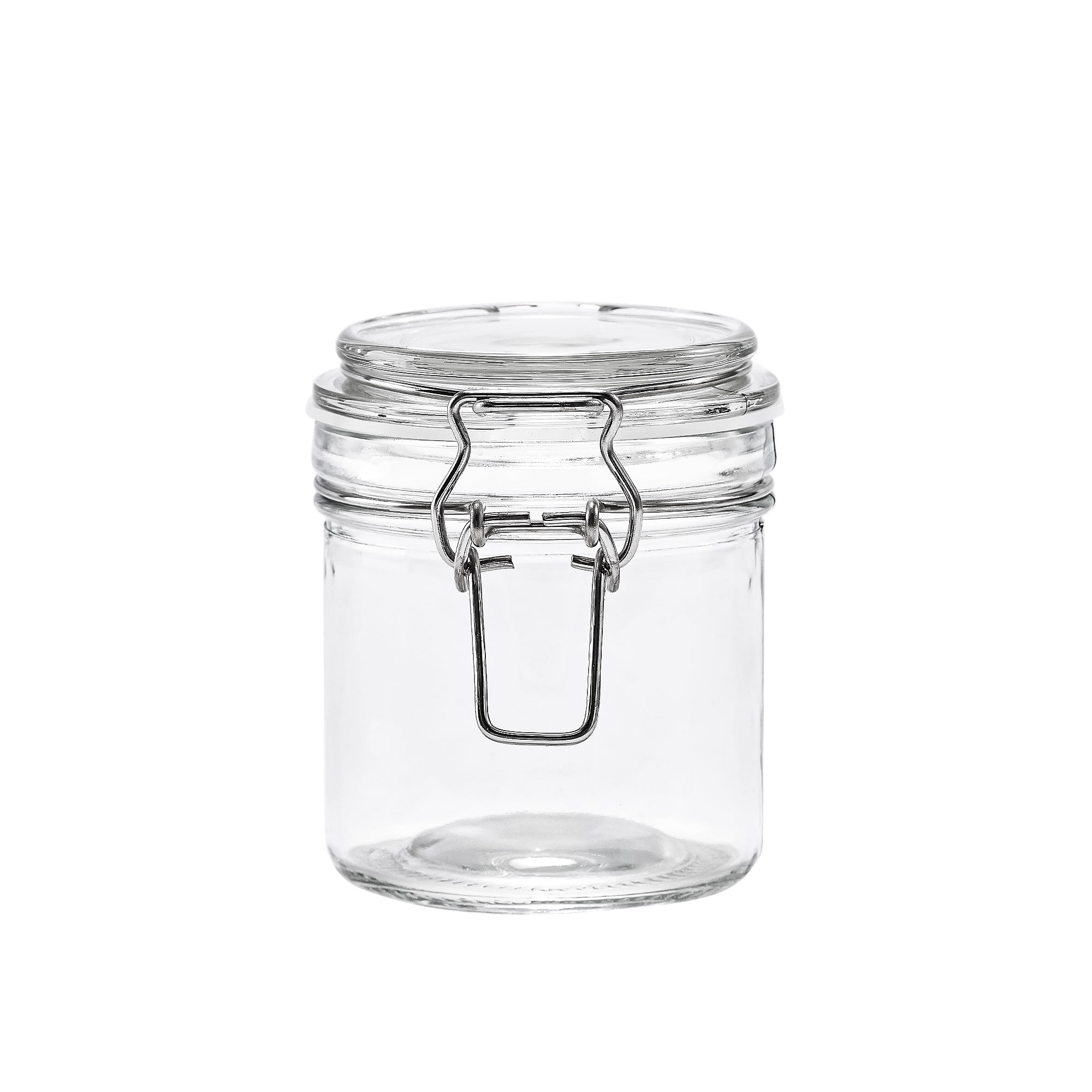 Mainstays 9.4 oz Glass Airtight Food Storage Jar Canister with Locking Lid, Kitchen Pantry Storage Container for Spices, Seasonings and Dry Food - Image 2
