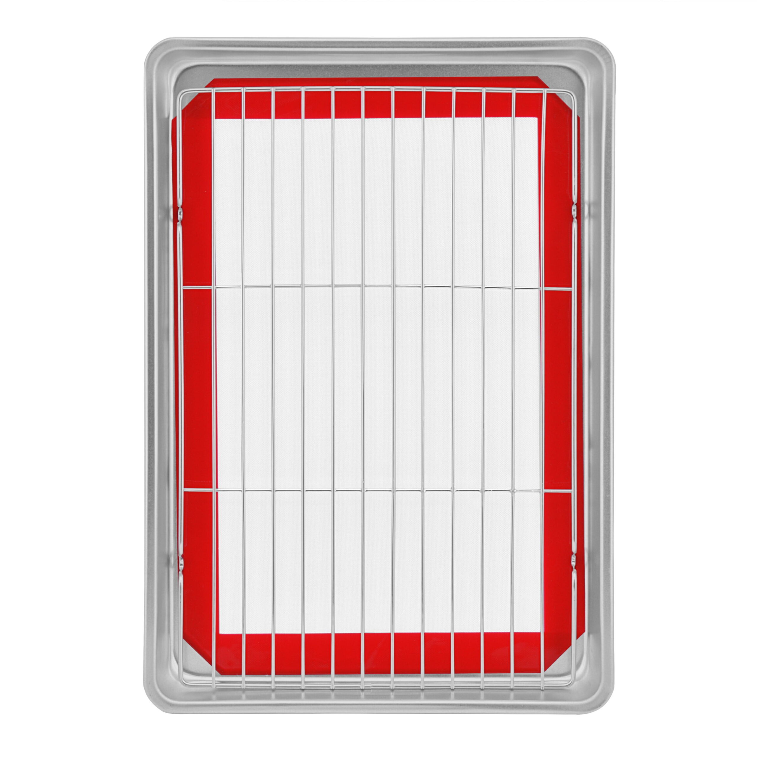 Mainstays 3 Piece Aluminum Multi-Purpose Baking Set - Image 8