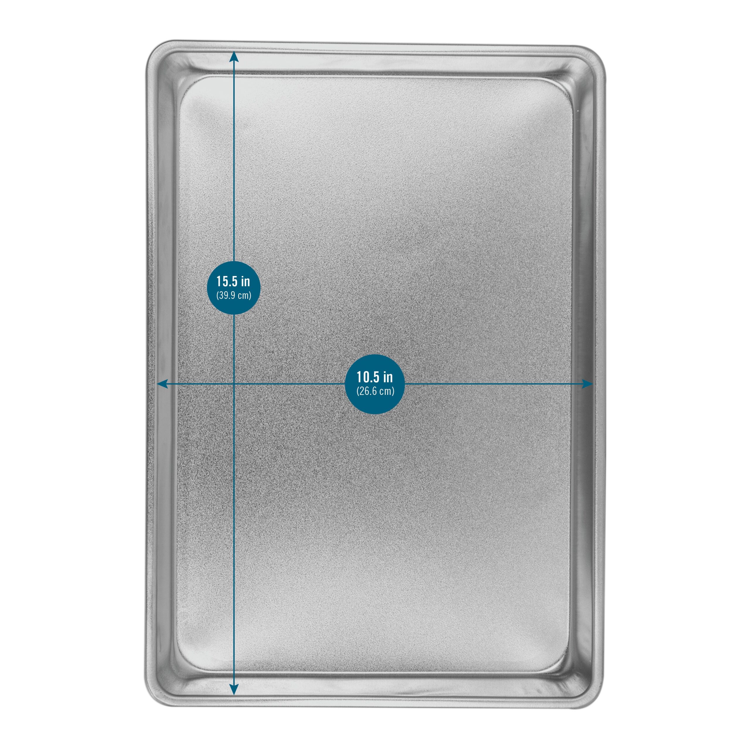 Mainstays 3 Piece Aluminum Multi-Purpose Baking Set - Image 10