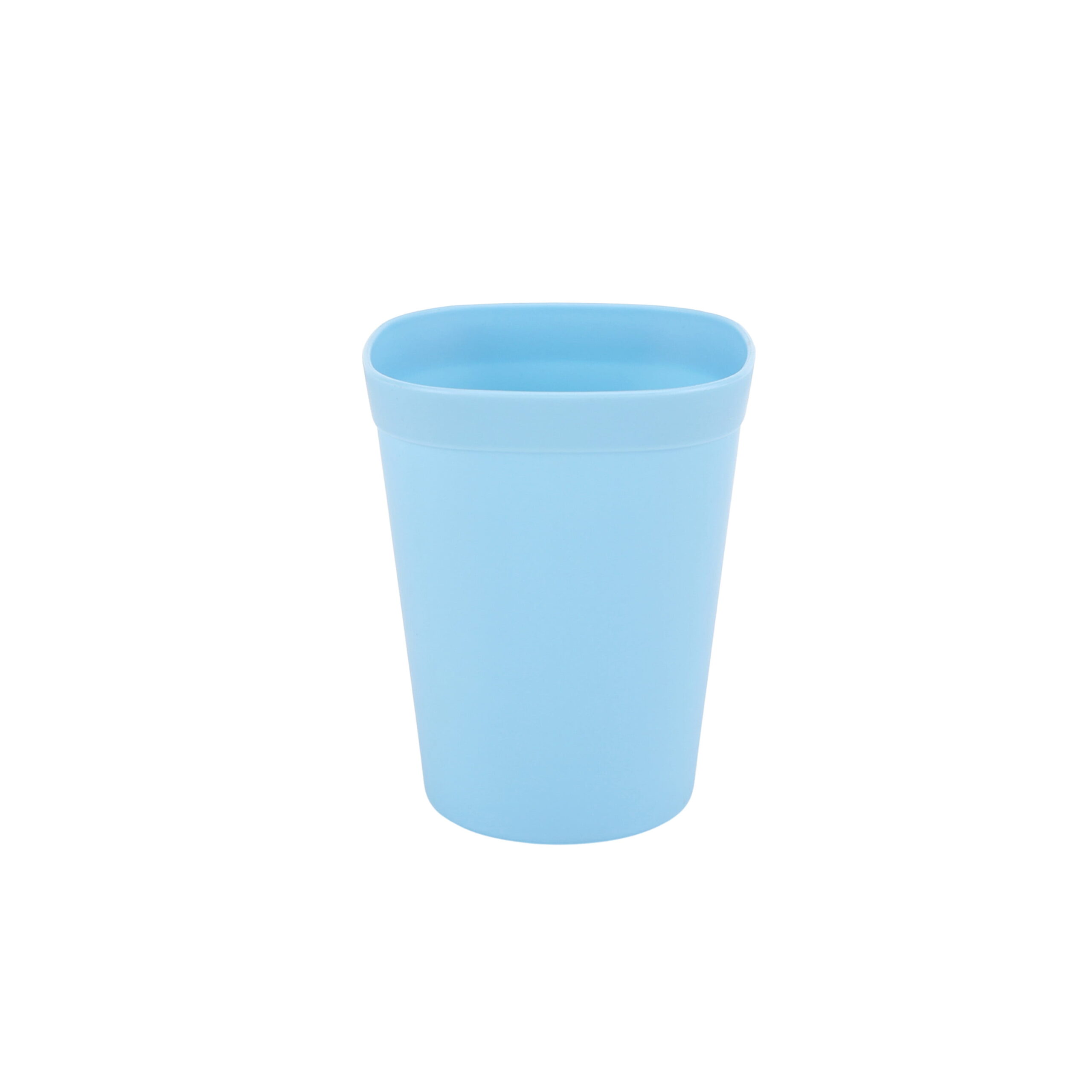 (4 pack) Your Zone 24-Piece Plastic Square Dinnerware Set for Kids with 4 Trays, Bowls, Plates, Cups, Forks, Spoons in Cream, Orange, Green, Blue - Image 20