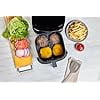 BLACK+DECKER Purify 4QT Air Fryer, Timer with Auto Shut-off and Shake Reminder, Digital LED Touchscreen and 9 Presets, 1300W up to 400 F, Dishwasher Safe Parts - Image 10