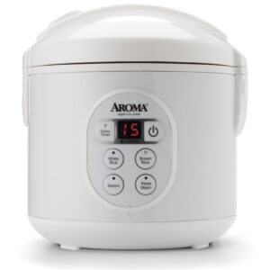 Aroma® 8-Cup (Cooked) / 2Qt. Digital Rice & Grain Multicooker